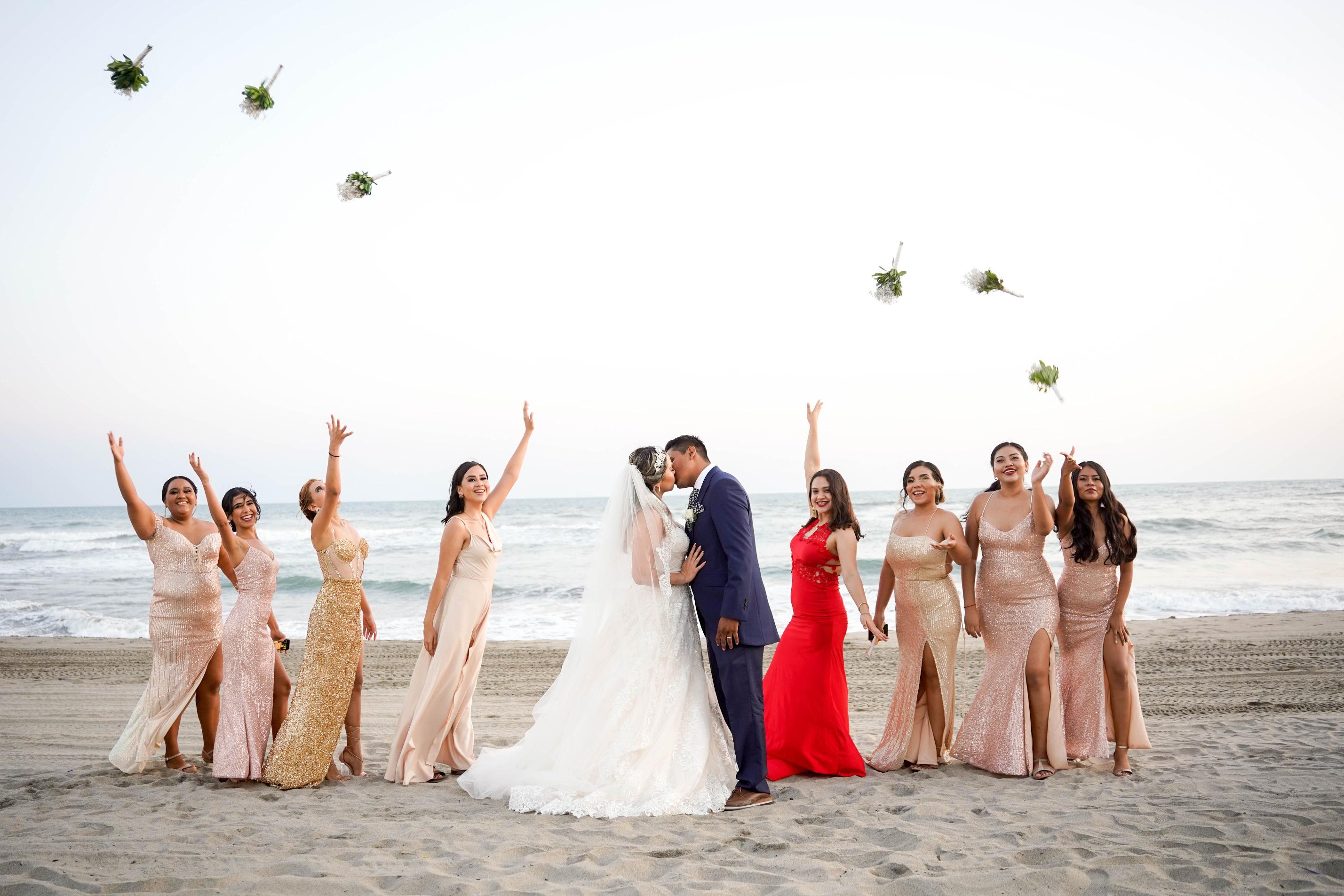 beach wedding guest dress