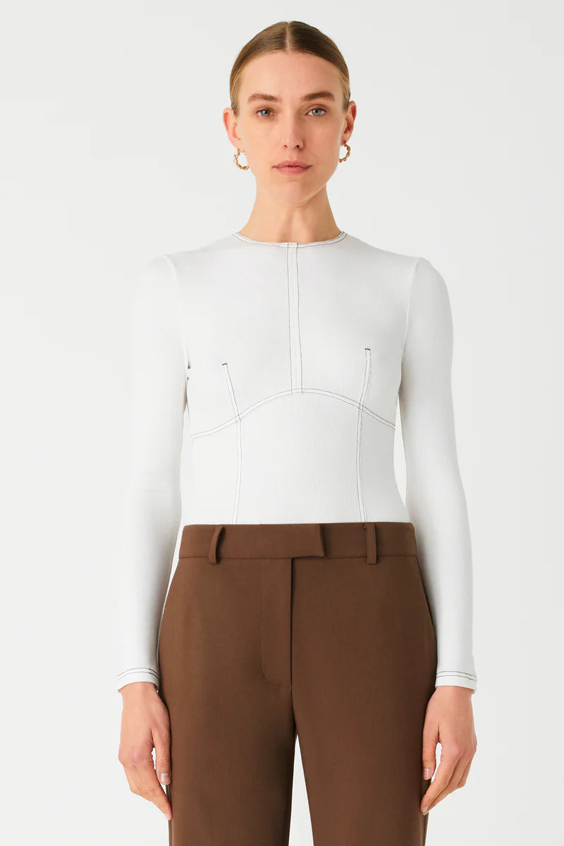 Elysian Collective Misha Sebastian Top White