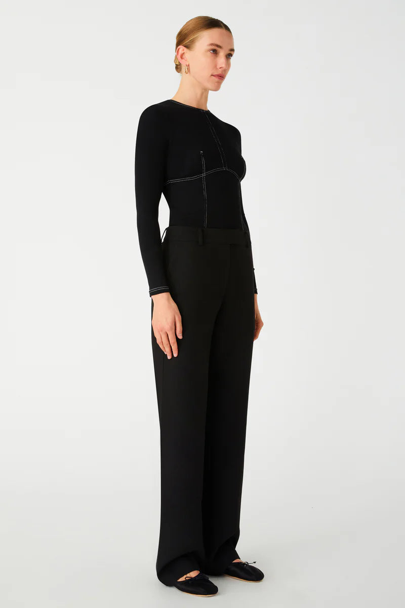 Elysian Collective Misha Sebastian Top Black
