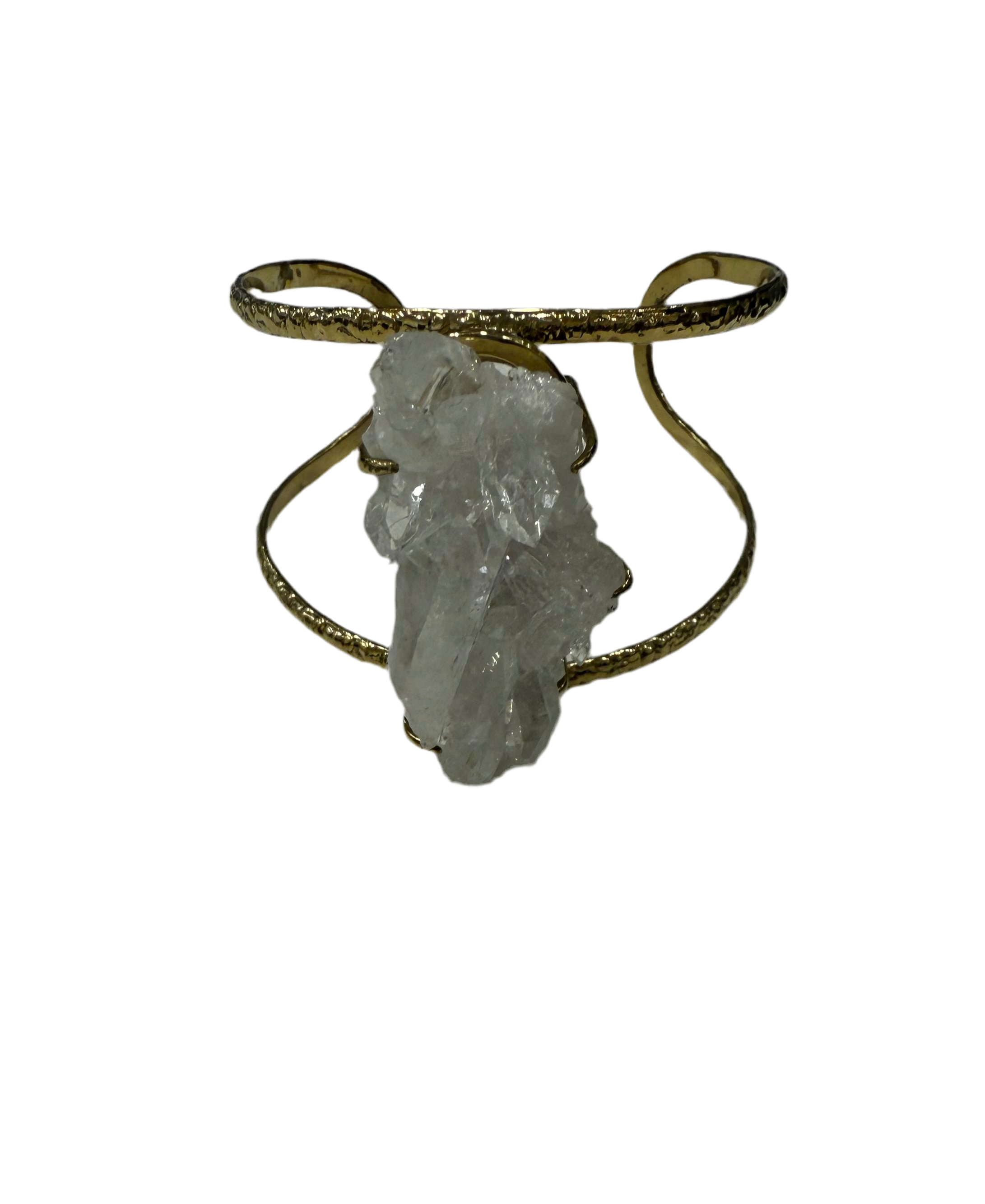 Elysian Collective Clear Quartz Bracelet Cuff