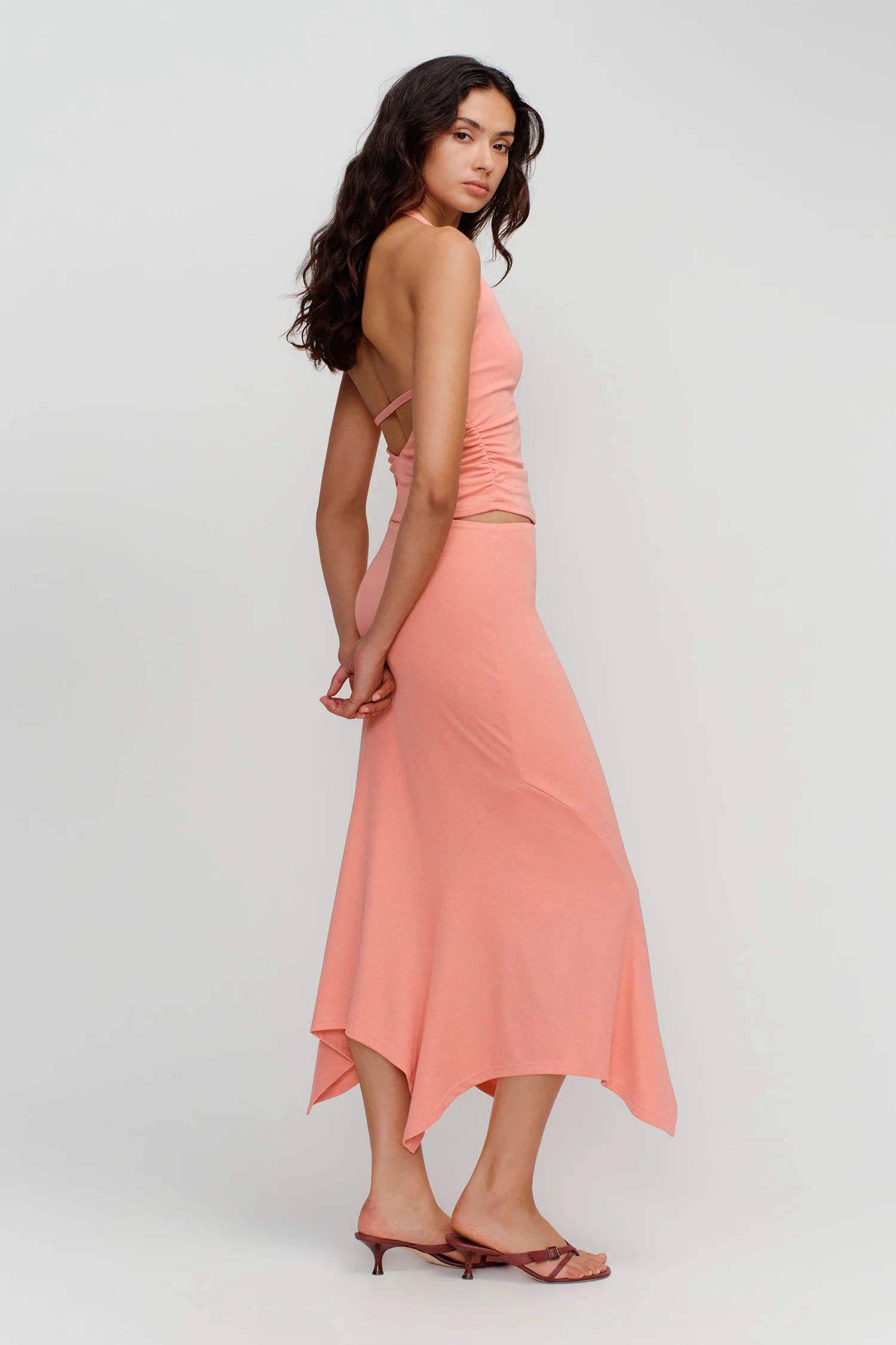 Elysian Collective Ownley Kyah Halter Top Musk