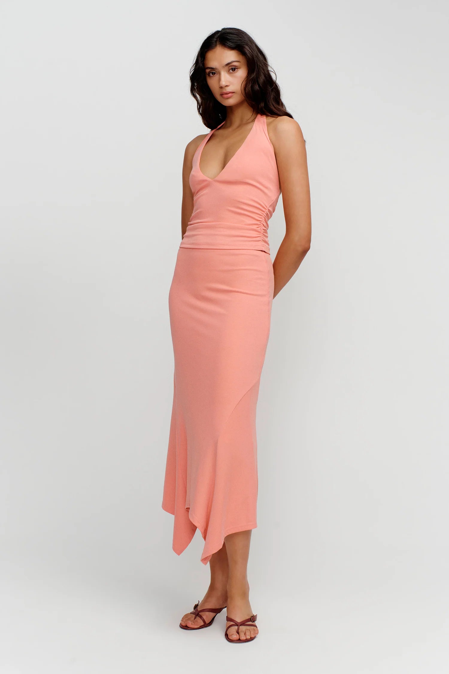 Elysian Collective Ownley Kyah Halter Top Musk