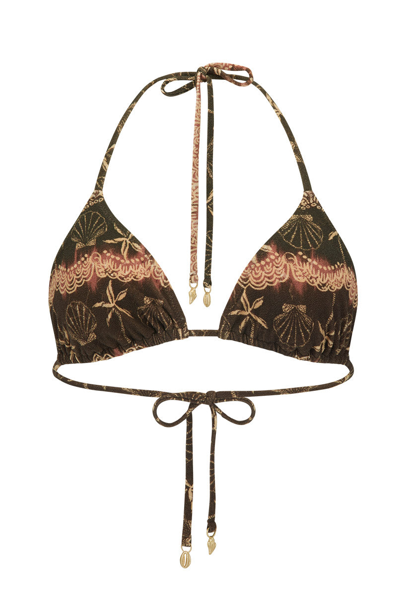 Elysian Collective Spell Mermaid Cove Tri Top Espresso
