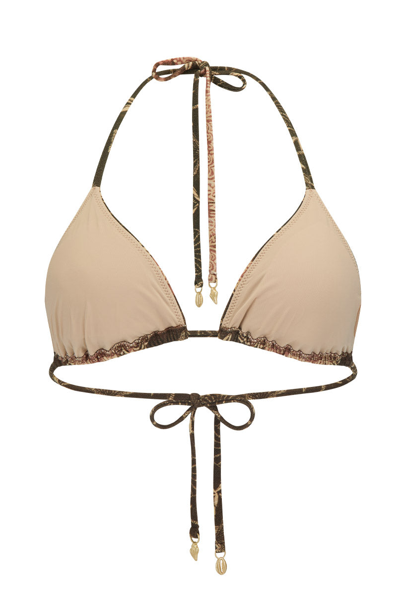 Elysian Collective Spell Mermaid Cove Tri Top Espresso