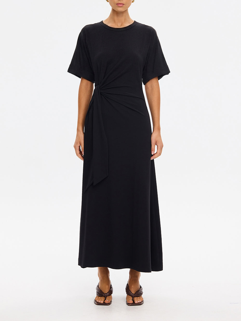 Elysian Collective Kivari Erina Maxi Dress Black