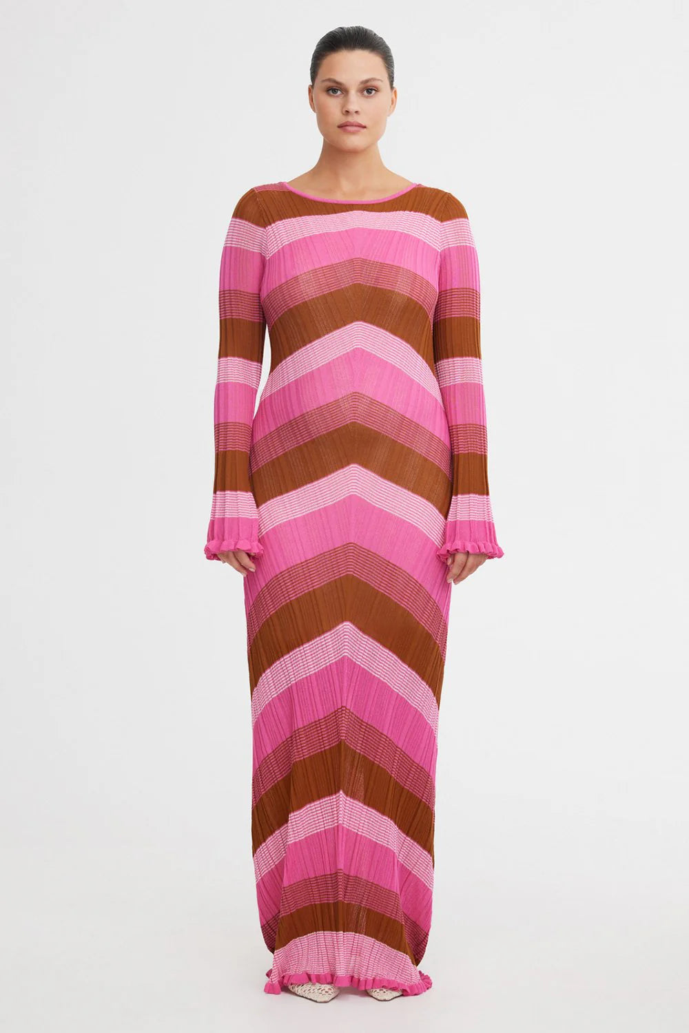 Elysian Collective Significant Other Gabriela Maxi Dress Floss Stripe