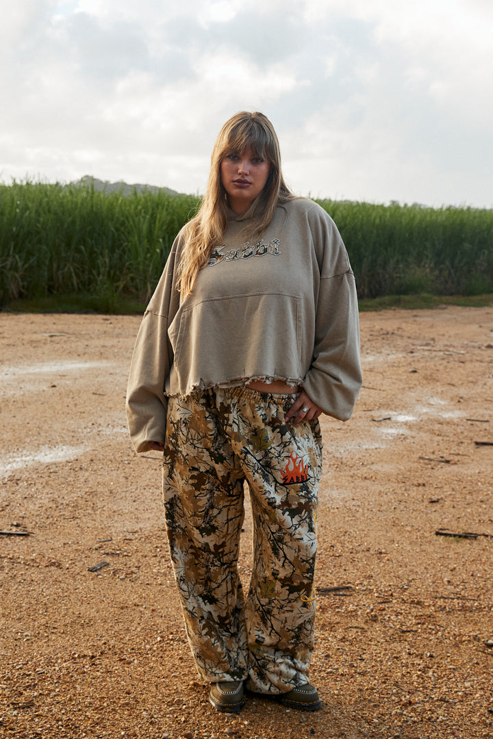 Elysian Collective Sabbi The Trees Company Crop Hoodie