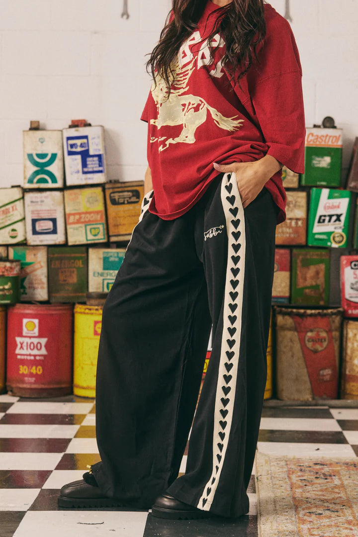 Elysian Collective Sabbi The Raving Heart Pants Black
