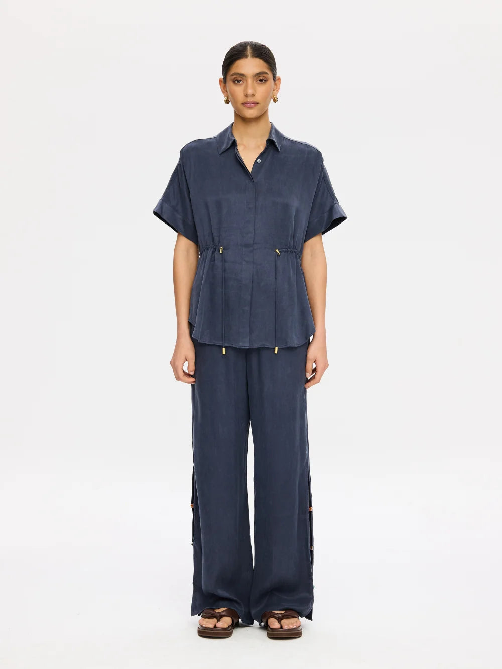 Elysian Collective Kivari Jaxon Shirt Petrol
