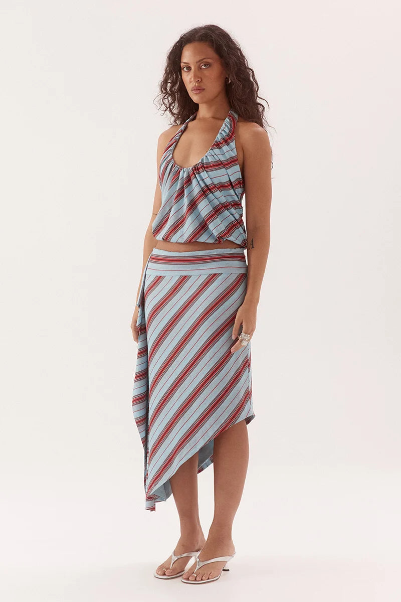 Elysian Collective Sovere Studio Zumi Stripe Top Zumi Stripe