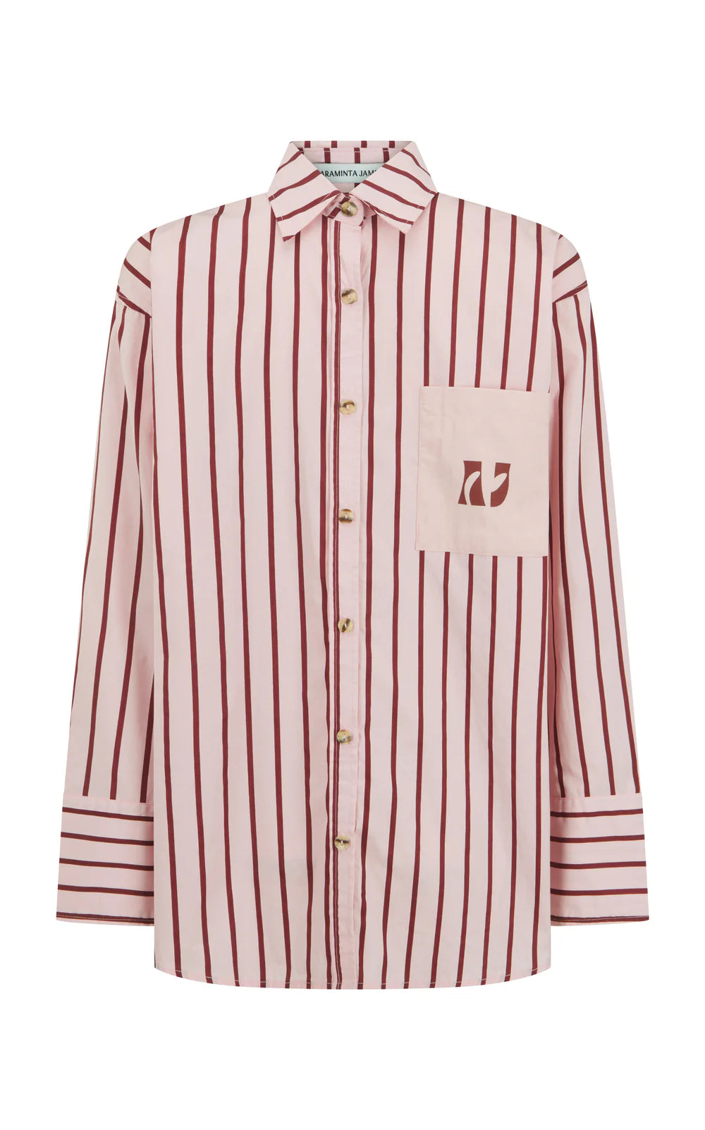 Elysian Collective AJ Crest Palermo Shirt Ballet Pink