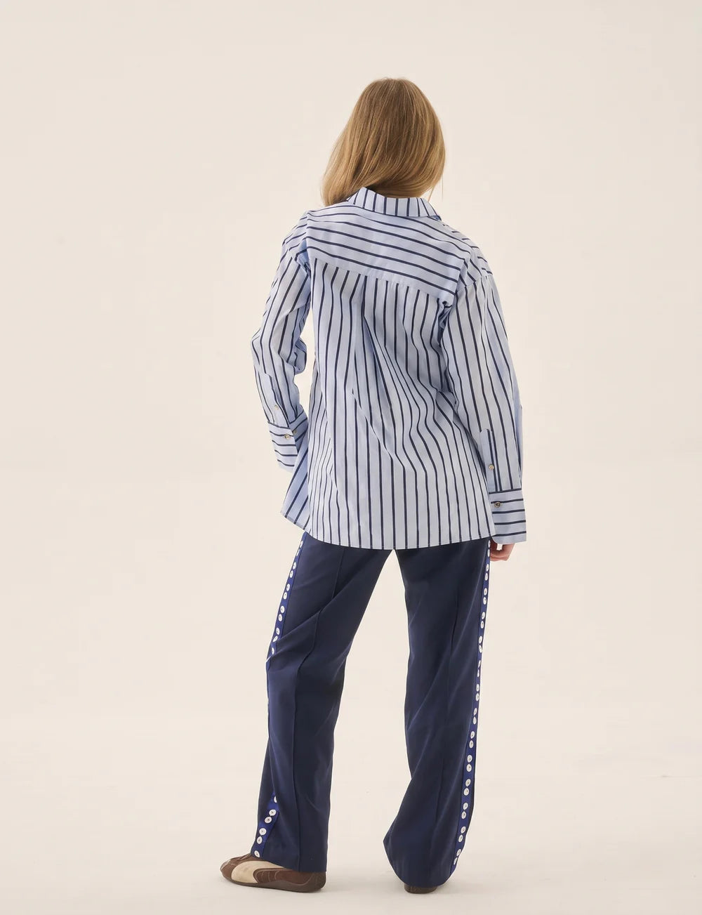 Elysian Collective AJ Crest Palermo Shirt Sea Blue