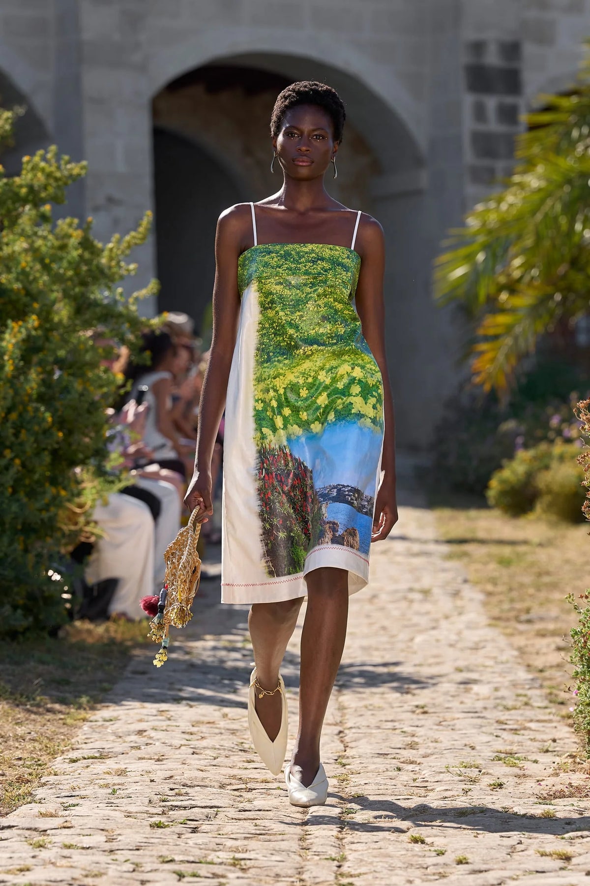 Elysian Collective Alemais Bermuda Buttercup Midi Dress
