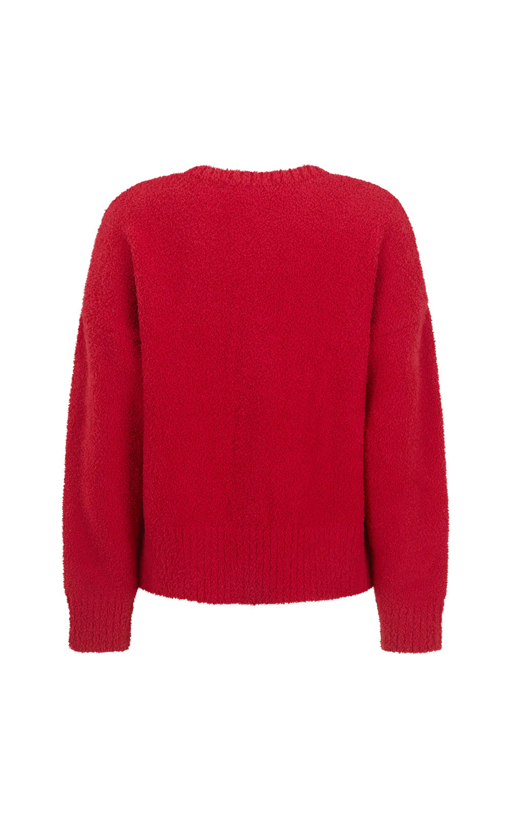 Elysian Collective Araminta James Aimes Shell Cardigan Deep Coral