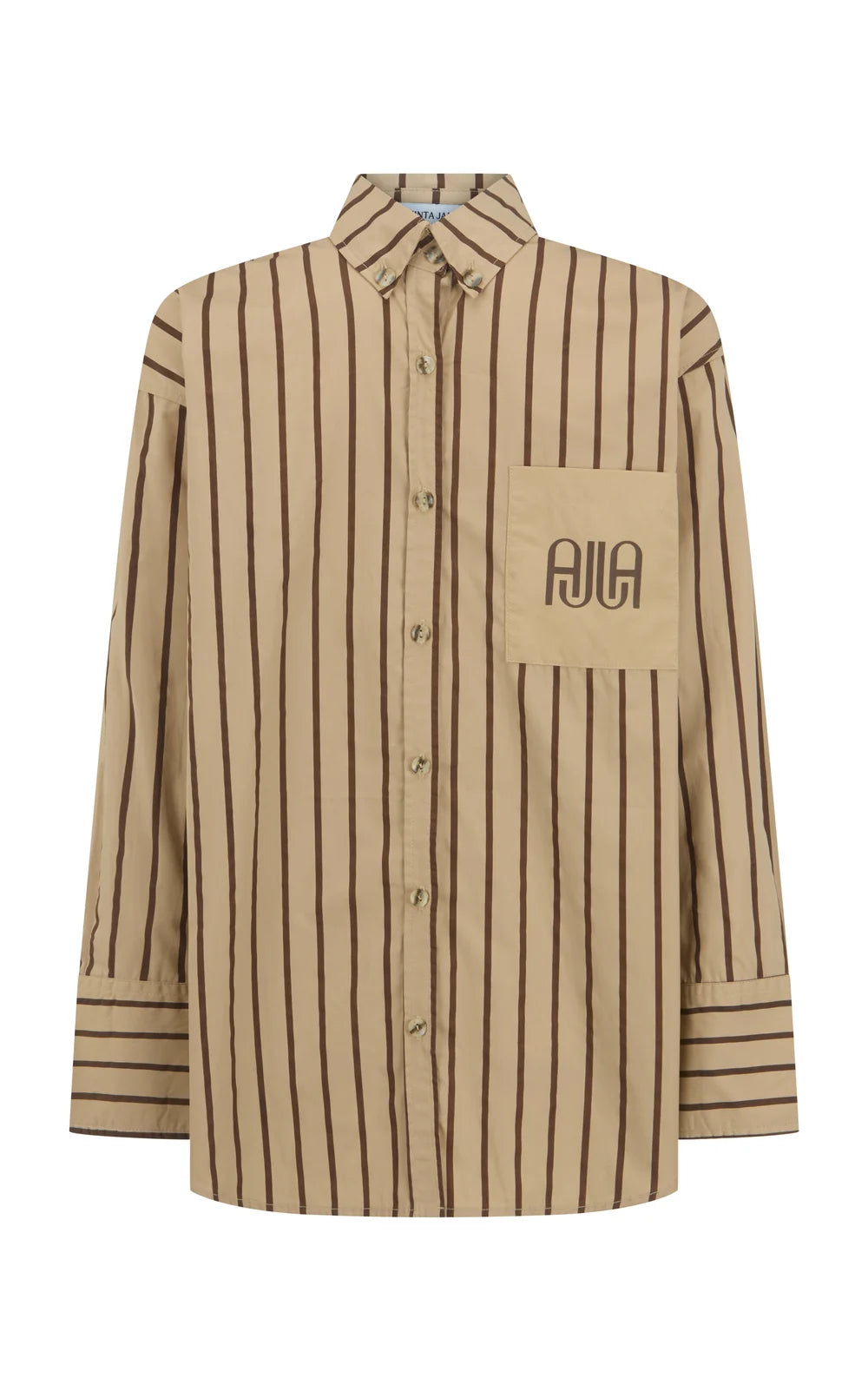 Elysian Collective Araminta James Ajja Pocket Shirt Sand