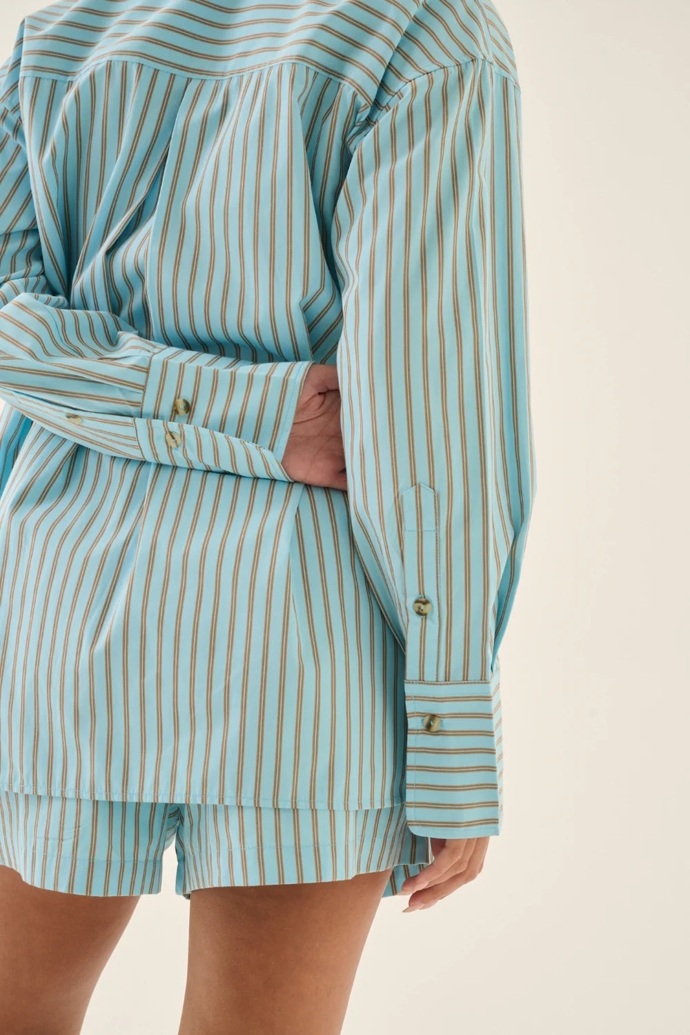 Elysian Collective Araminta James AJJA Shirt Sky Blue