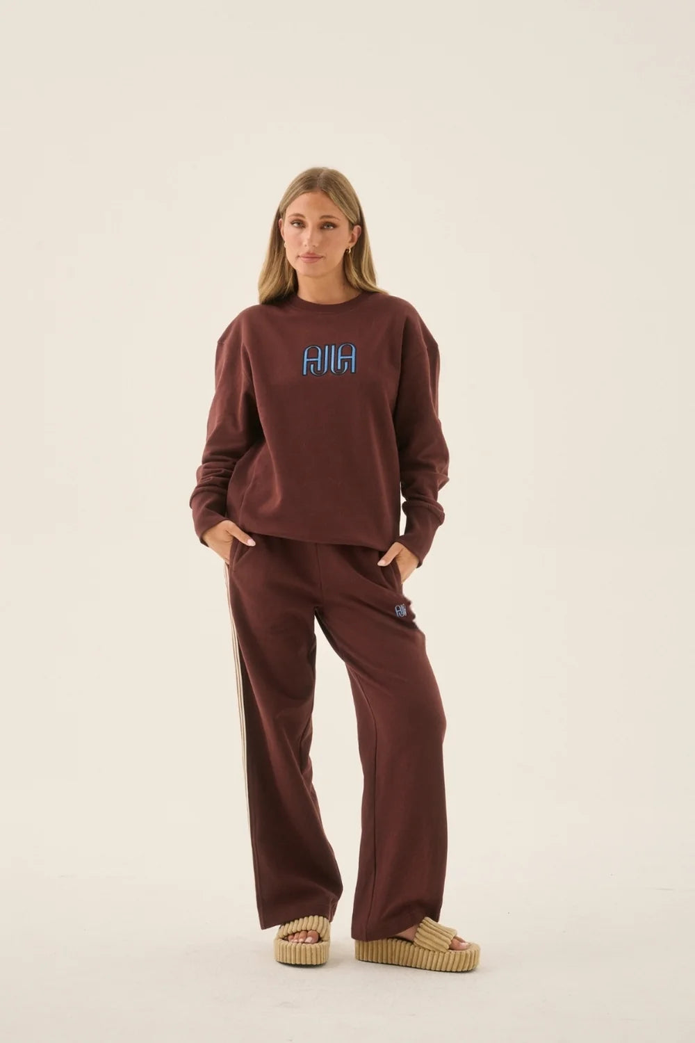 Elysian Collective Araminta James AJJA Sweatshirt Espresso