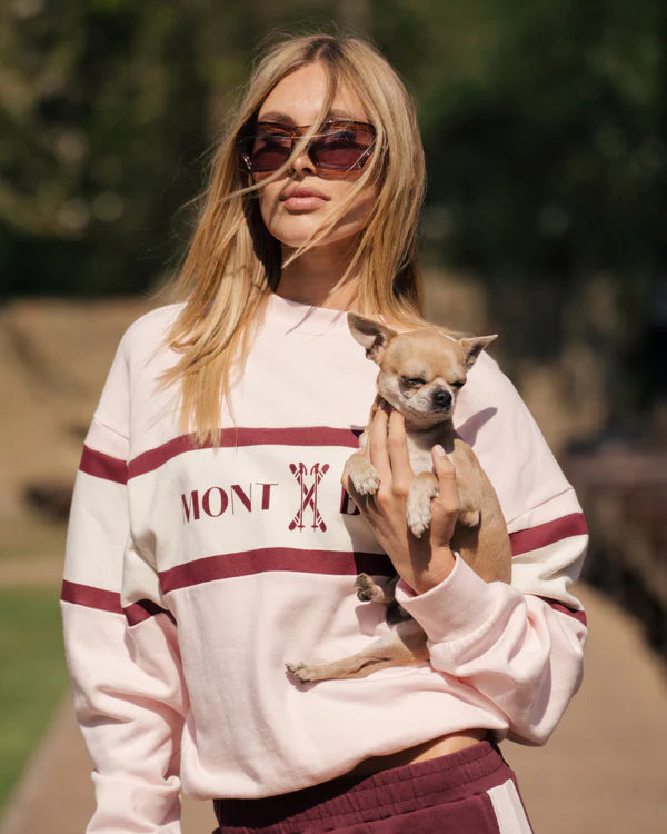 Elysian Collective Araminta James Alpine Sweatshirt Light Blush