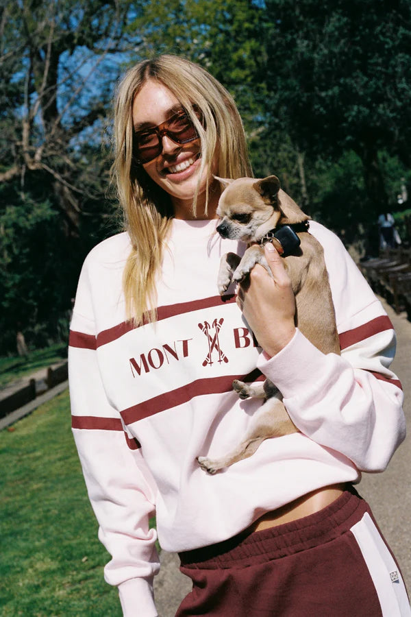 Elysian Collective Araminta James Alpine Sweatshirt Light Blush