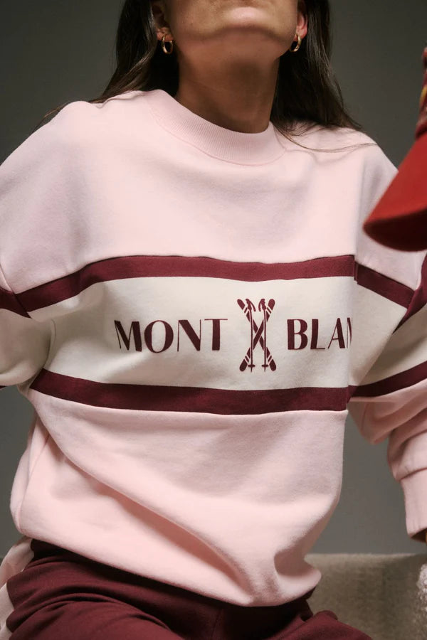 Elysian Collective Araminta James Alpine Sweatshirt Light Blush