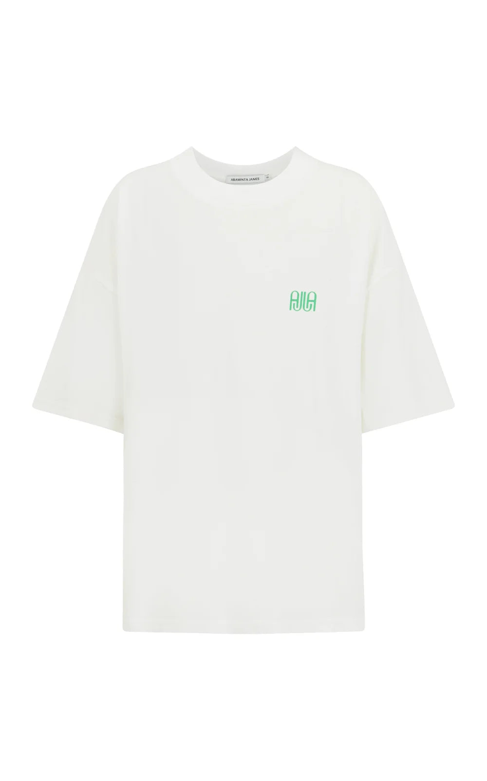 ARAMINTA JAMES - BANANA OVERSIZED TEE (SNOW)