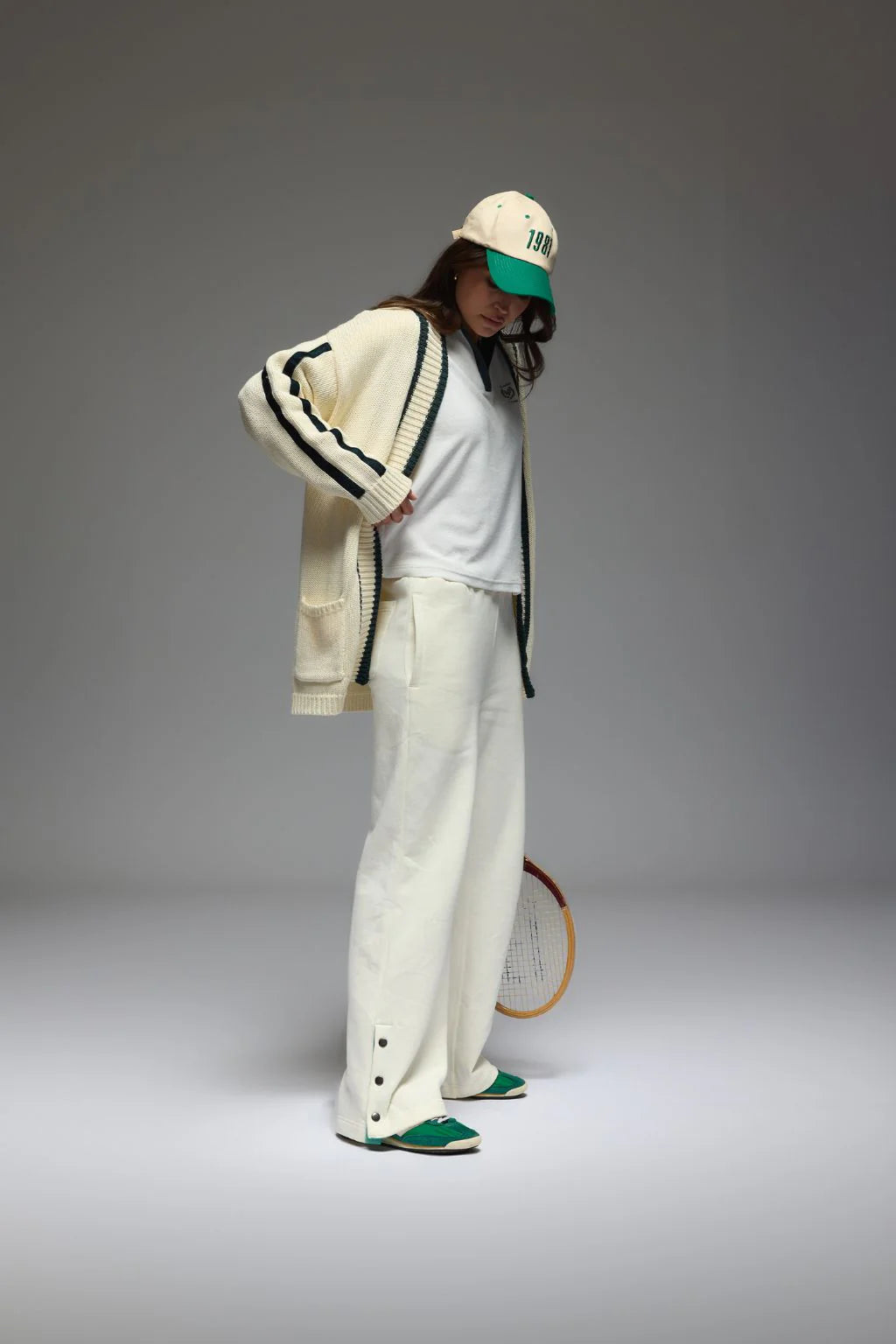 Elysian Collective Araminta James Club Cardigan Coconut