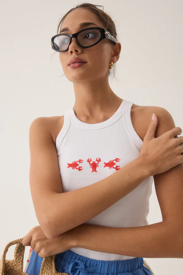 Elysian Collective Araminta James Lobster Tank Snow