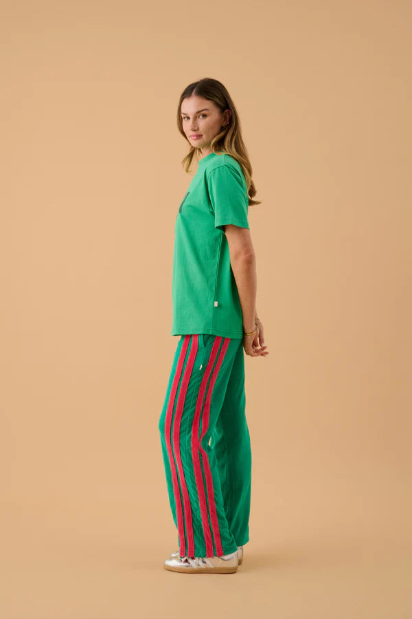 Elysian Collective Araminta James Parisienne Tee Tropical Green