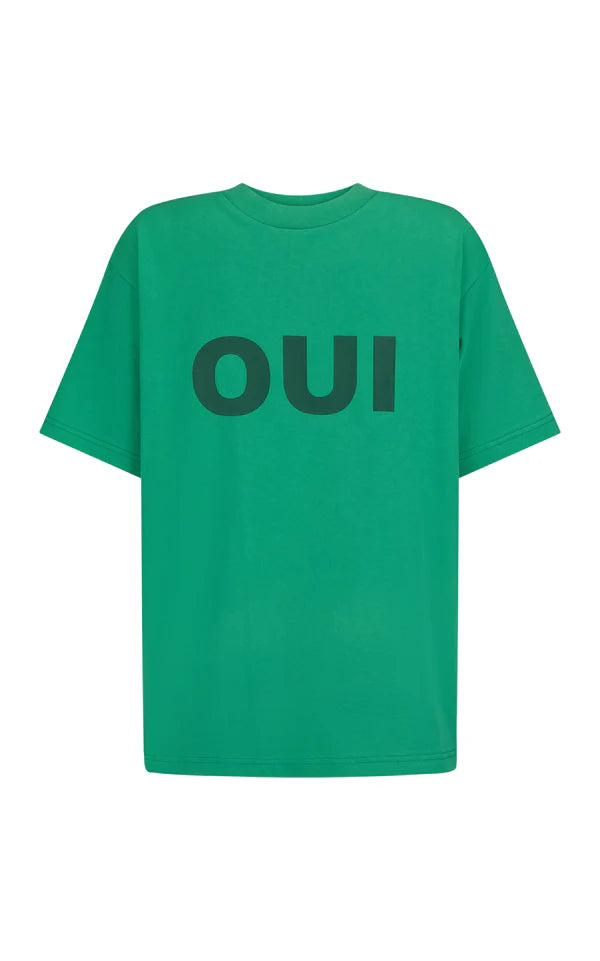 Elysian Collective Araminta James Parisienne Tee Tropical Green