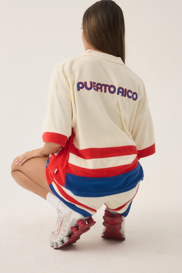 ARAMINTA JAMES - RICO TERRY SHIRT (COCONUT)