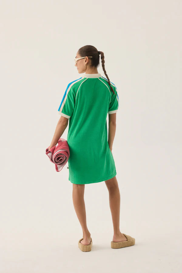 Elysian Collective Araminta James Riviera Tropical Green