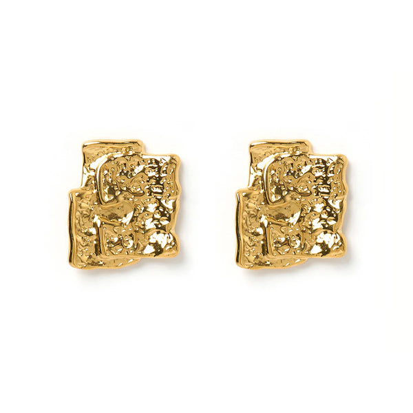 Elysian Collective Arms of Eve Alba Gold Earrings