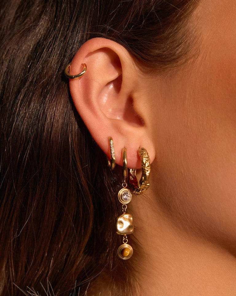 Elysian Collective Arms of Eve Indie Gold Earring
