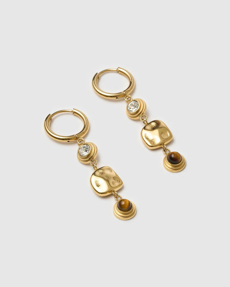 Elysian Collective Arms of Eve Indie Gold Earring