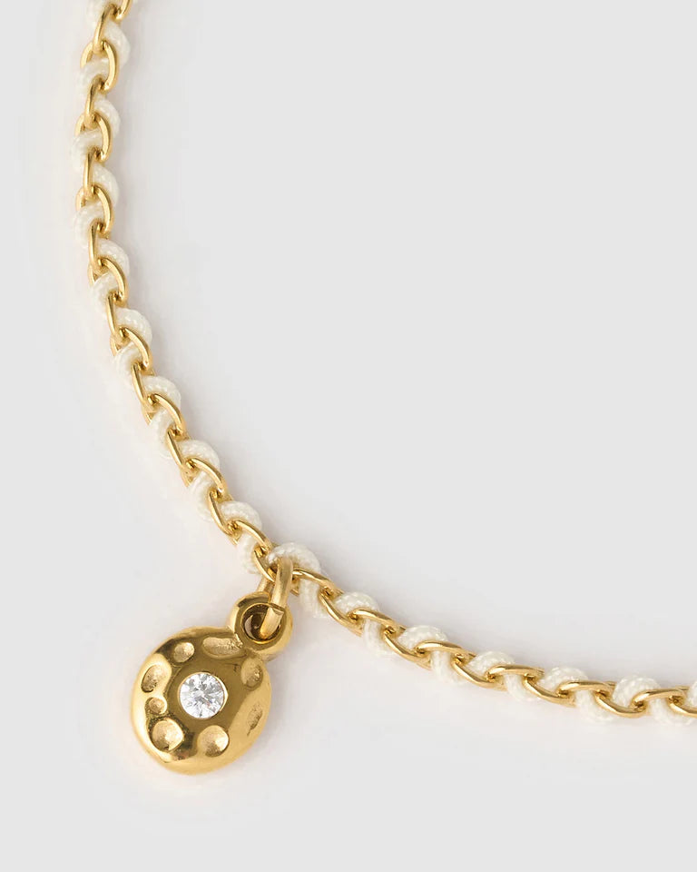 Elysian Collective Arms of Eve Lacey Bracelet Vanilla