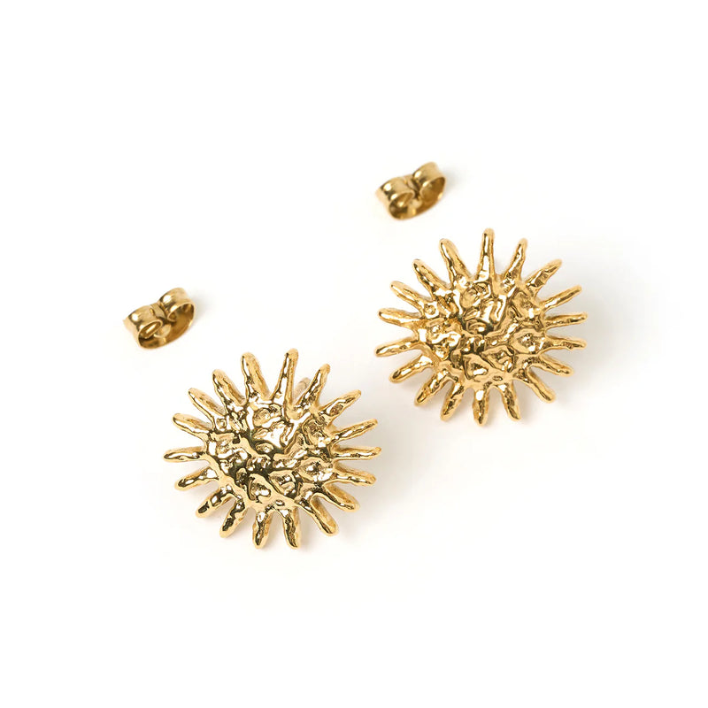 Elysian Collective Arms of Eve Magnolia Gold Earrings