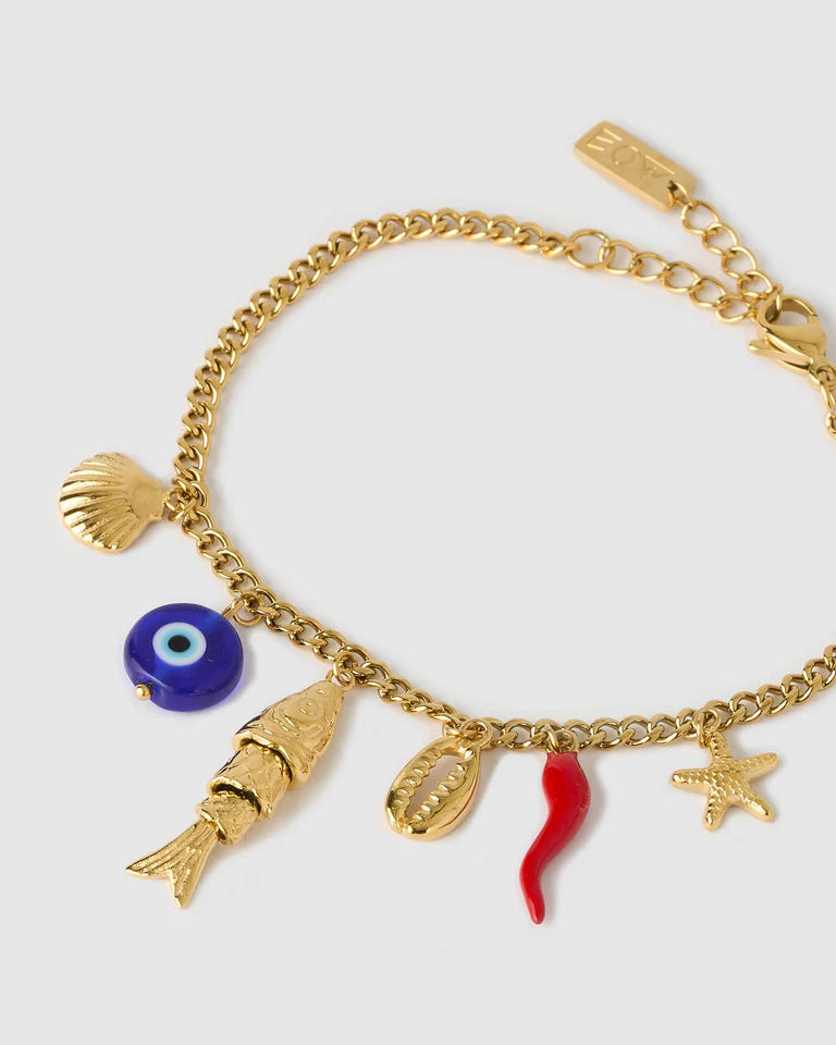 Elysian Collective Arms of Eve Oceanus Charm Bracelet