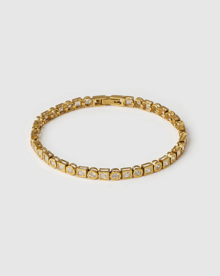 Elysian Collective Arms of Eve Tinka Gold Bracelet Stone