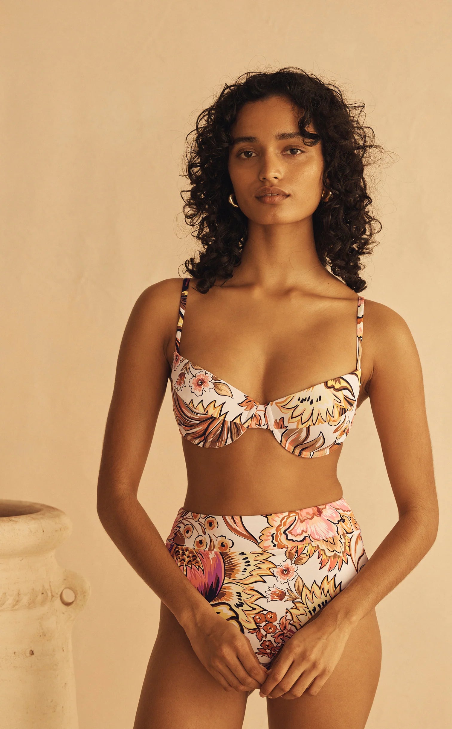 Elysian Collective Aur Ocea Bel Fiore Balconette Bikini Top