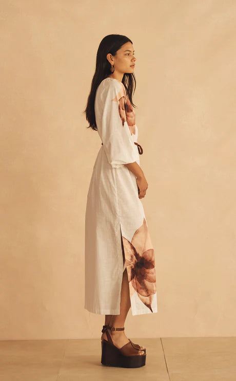 Elysian Collective Aur Ocea Stillsta Plunge Resort Dress