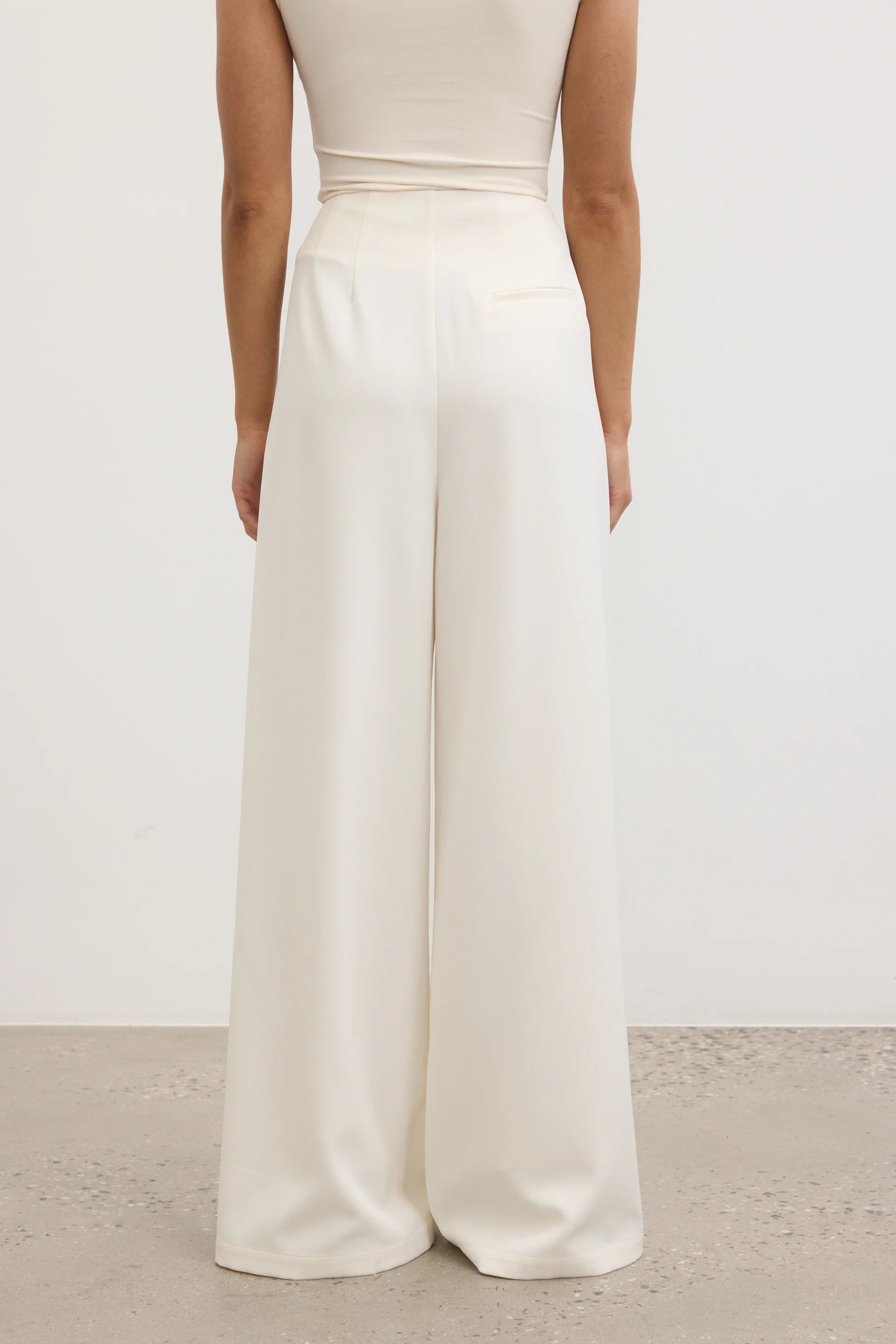 Elysian Collective Bayse Brand Ciel Pant Ivory