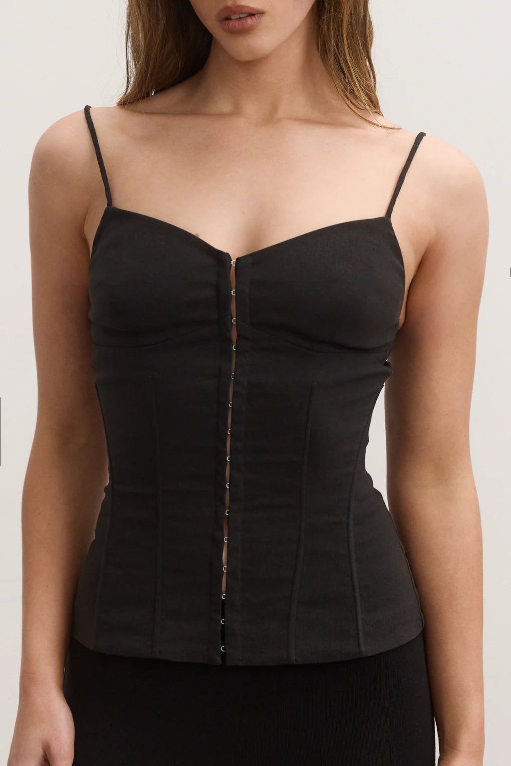 Elysian Collective Bayse Brand Envy Corset Black