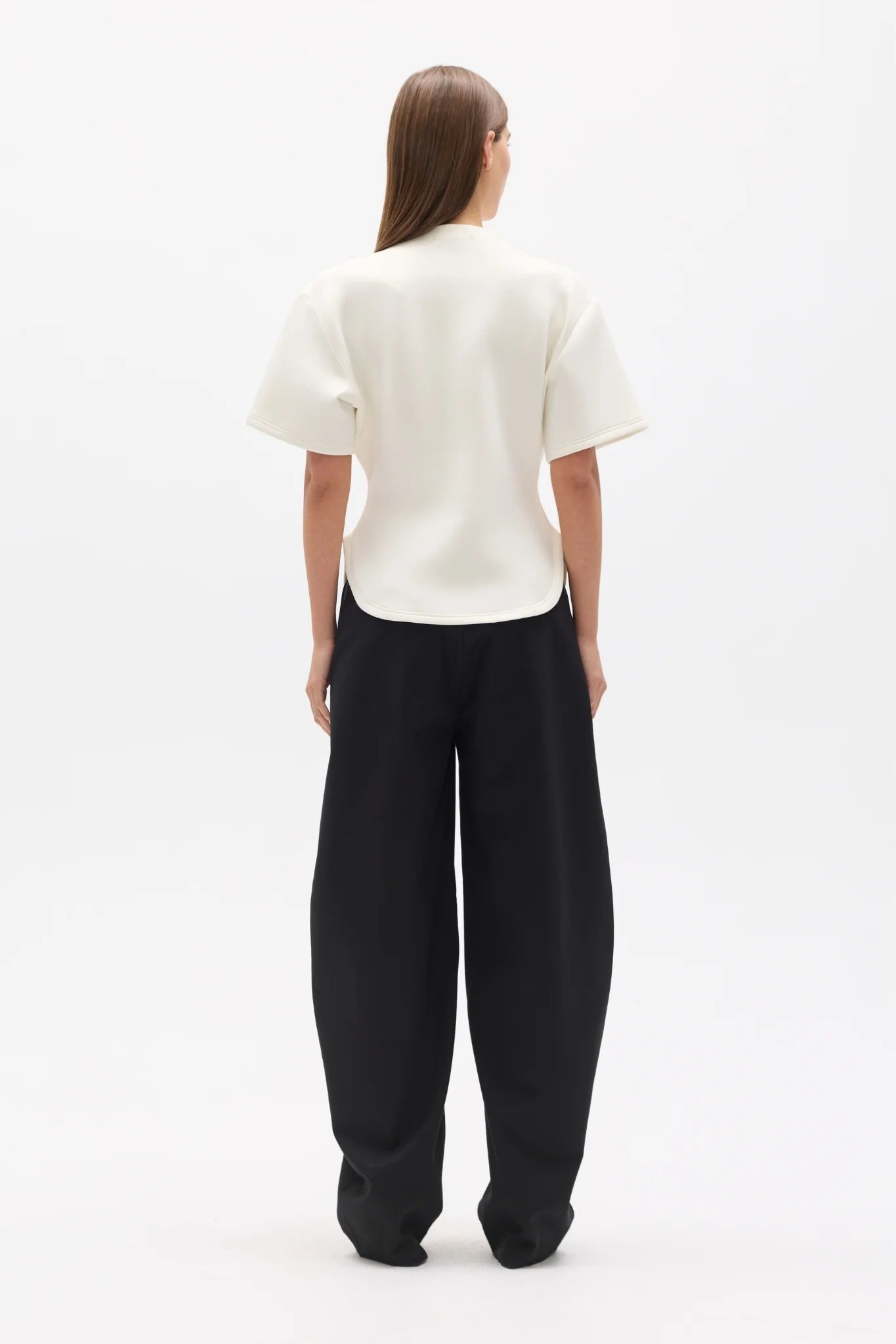 Elysian Collective Bayse Brand Esther T Shirt White