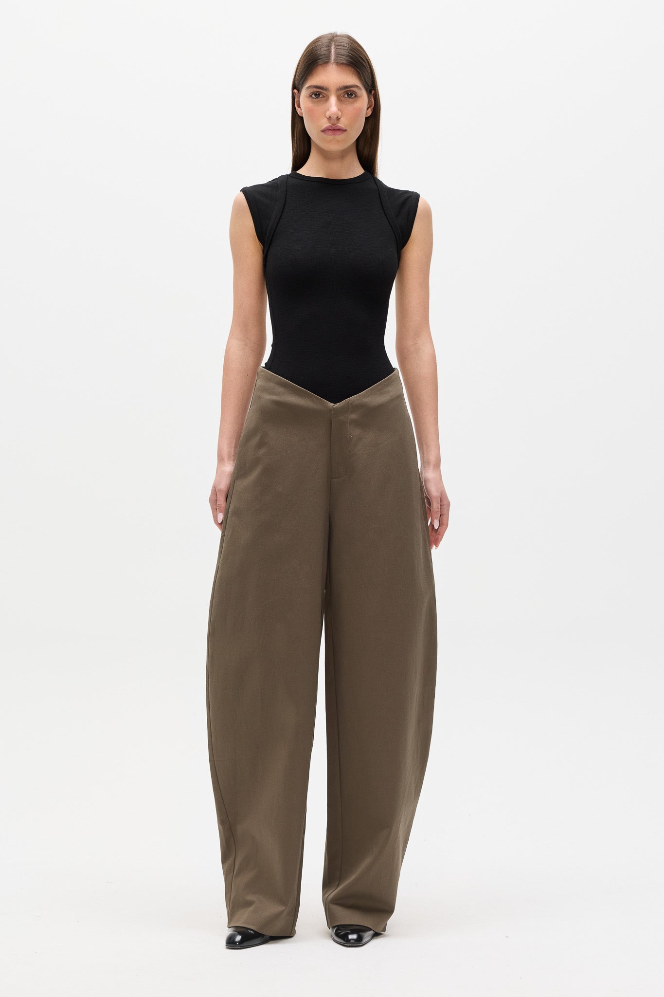 Elysian Collective Bayse Brand Harris Pant Olive