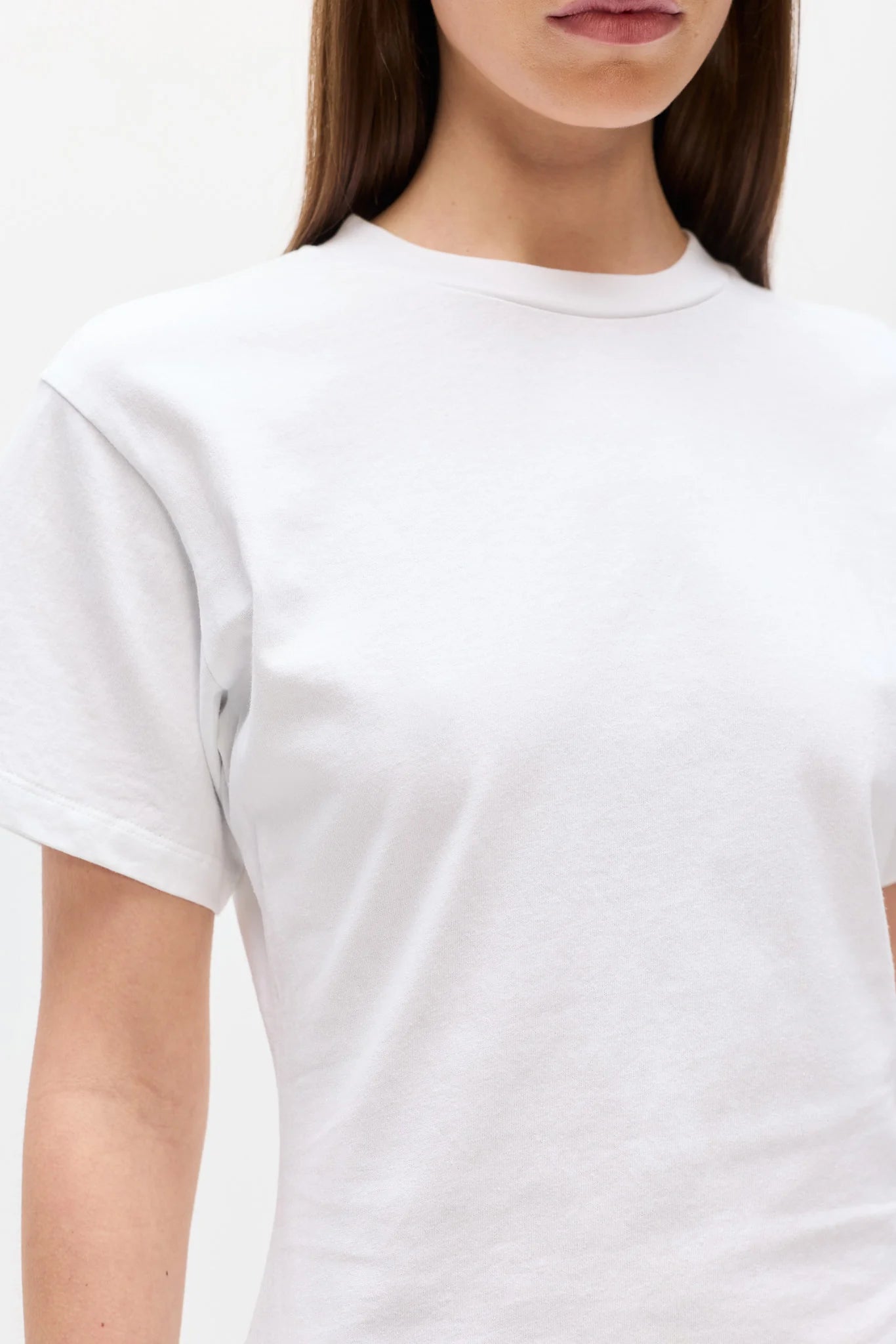 Elysian Collective Bayse Brand Java Top White