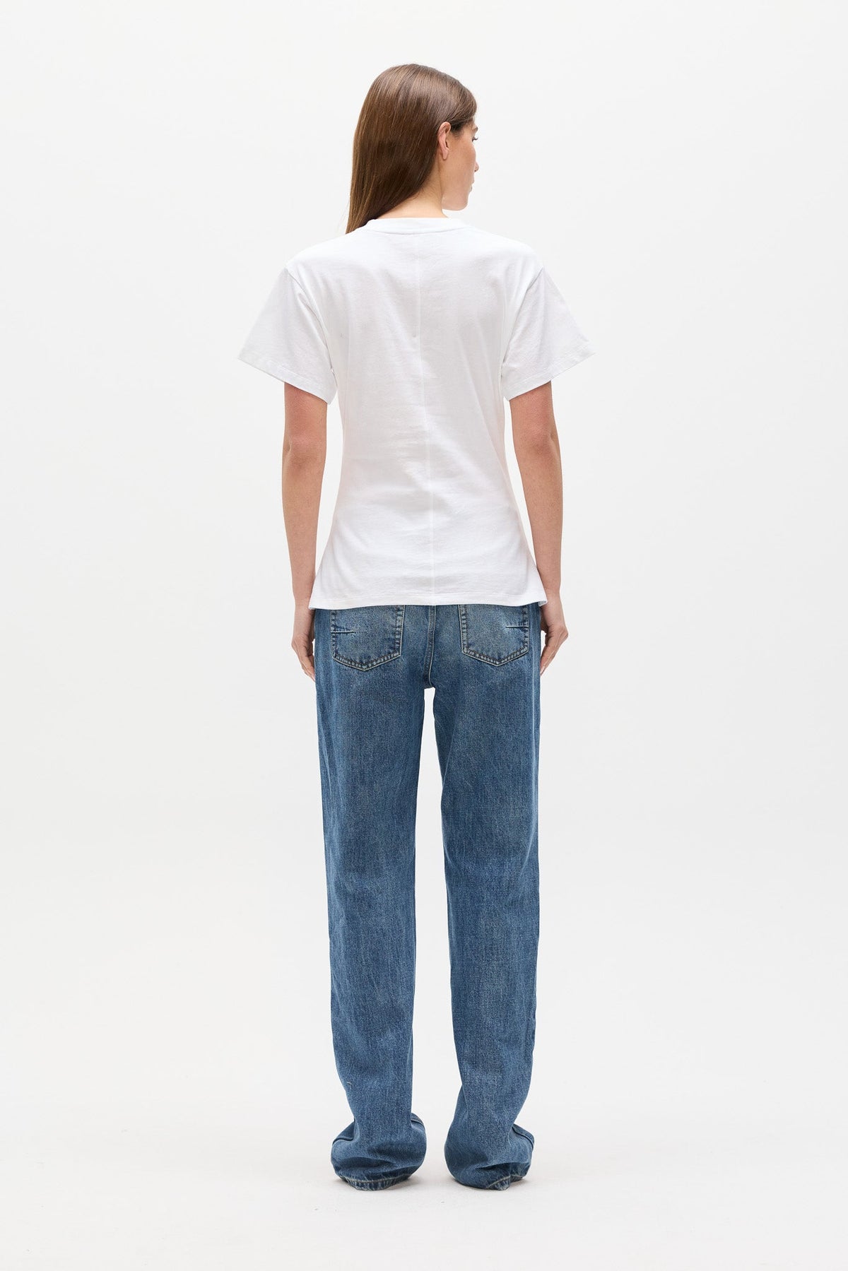 Elysian Collective Bayse Brand Java Top White