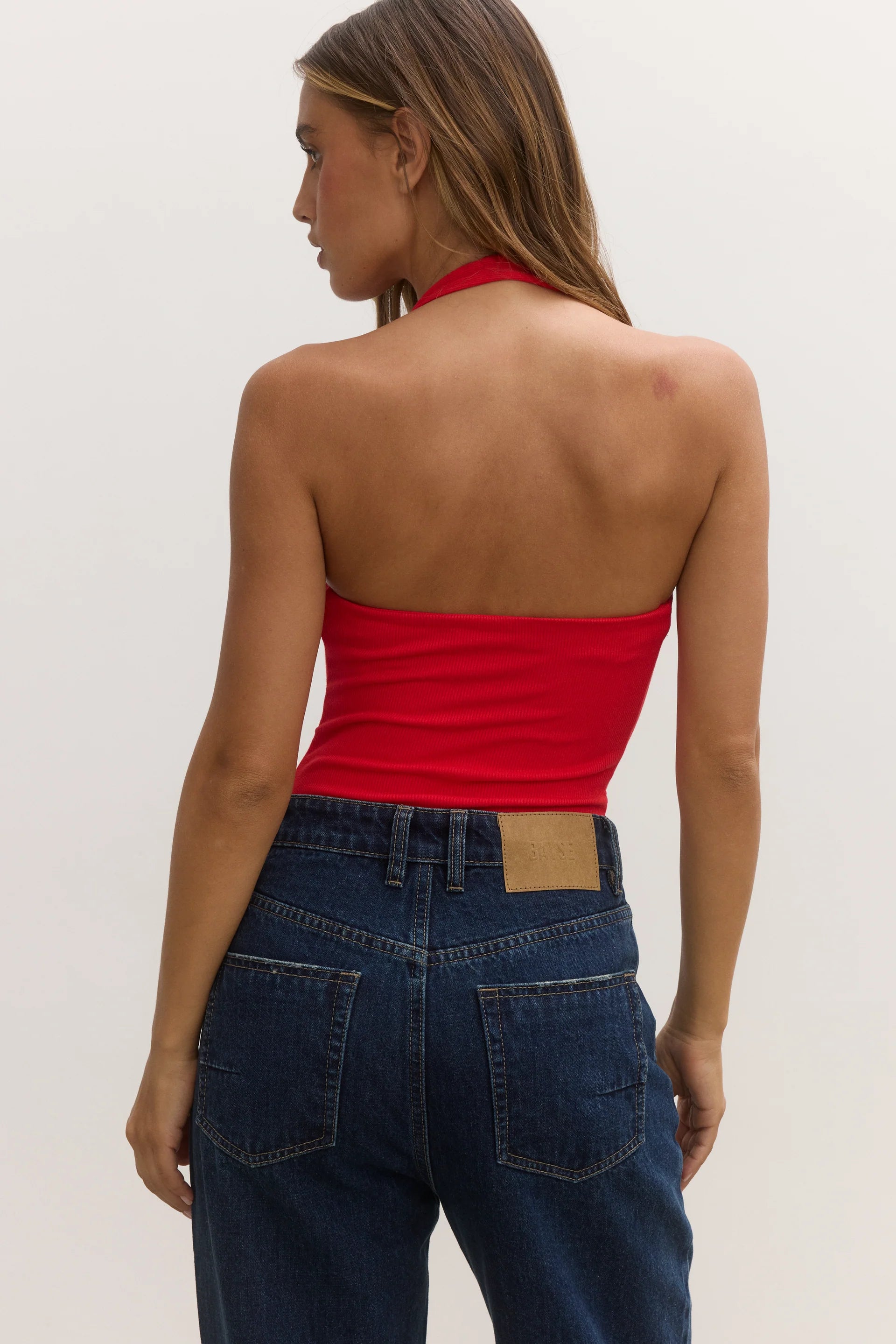 Elysian Collective Bayse Brand Karlita Bodysuit Red