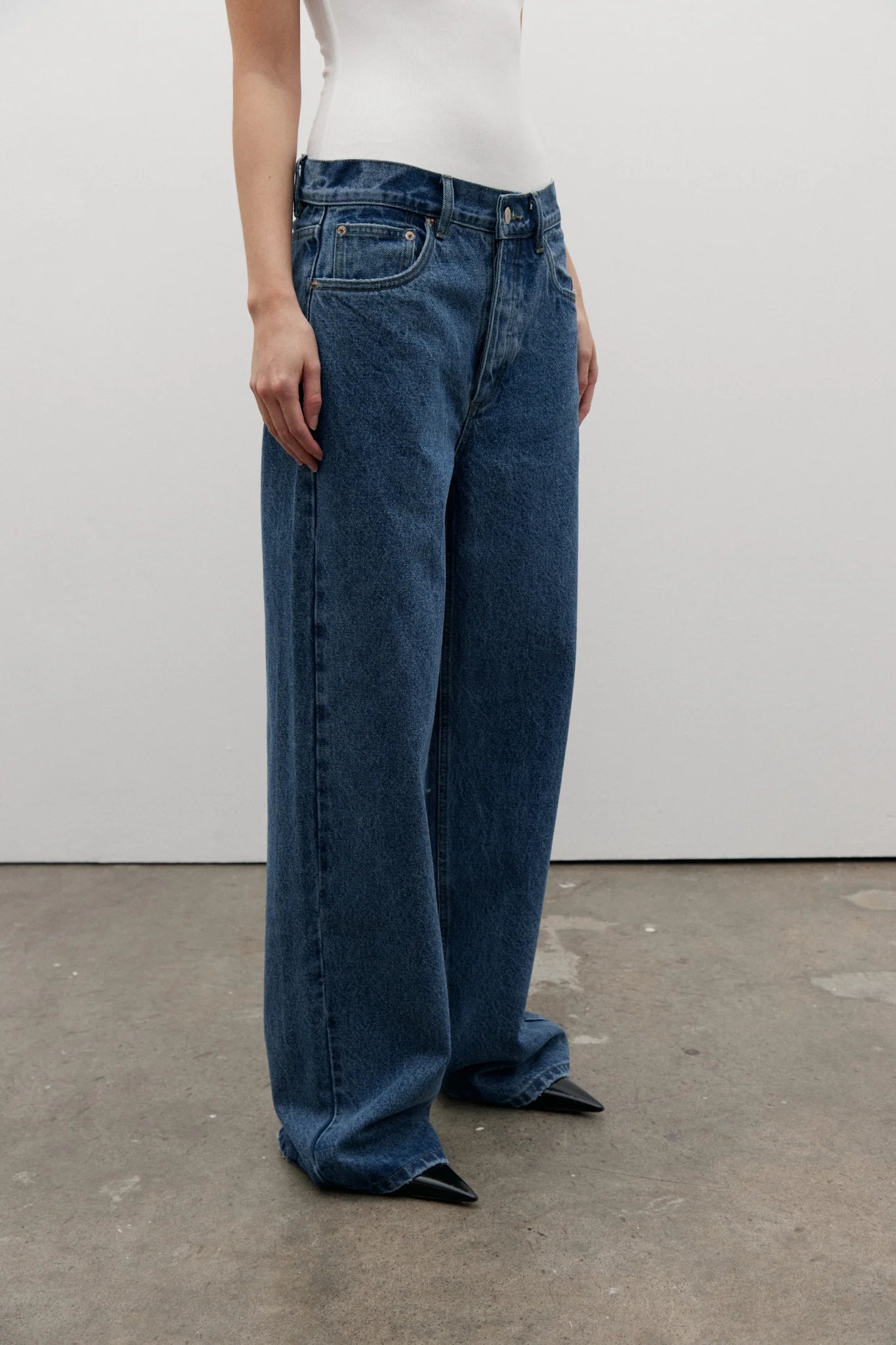 Elysian Collective Bayse Brand Perry Denim Denver Blue