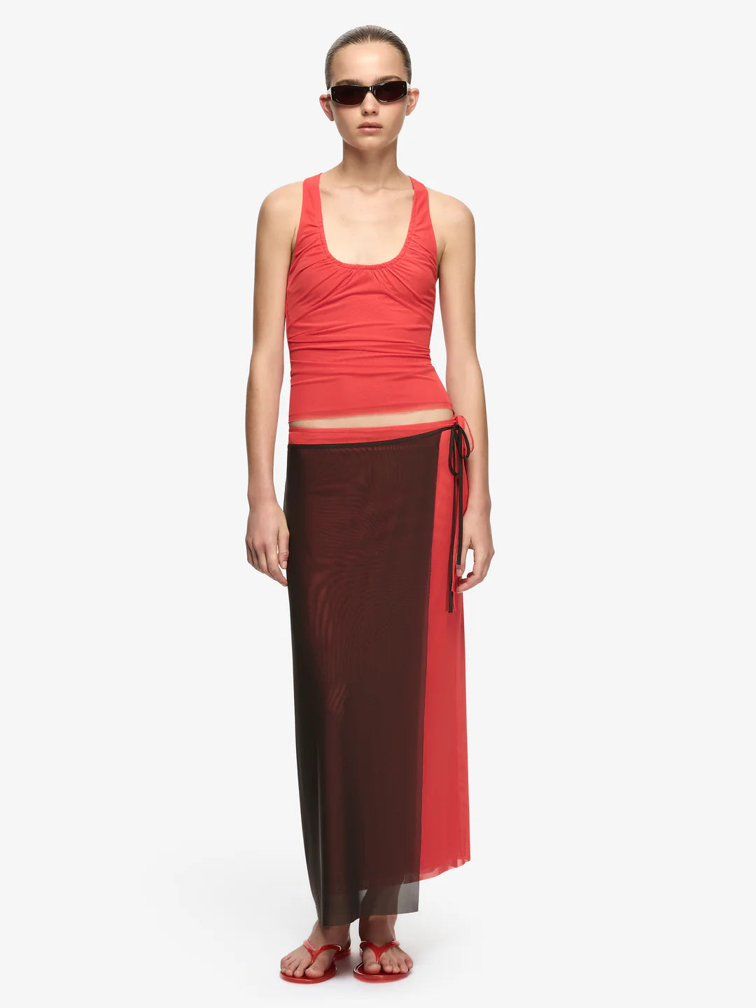 Elysian Collective Bec + Bridge Alyna Contrast Skirt