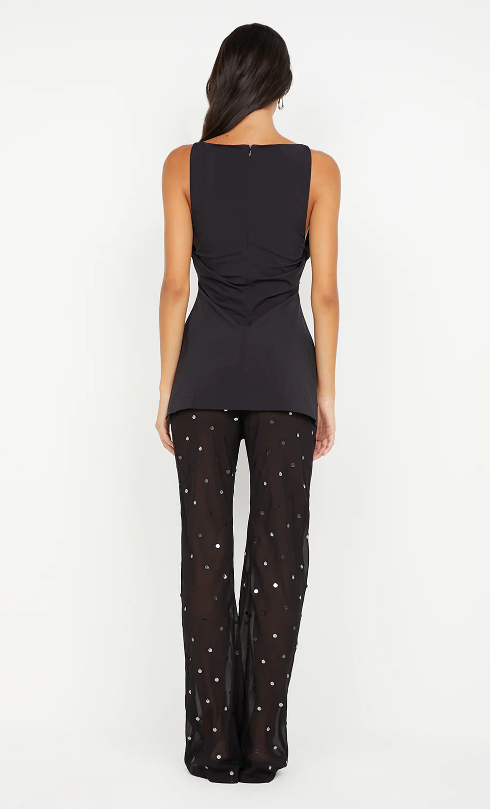 Elysian Collective Bec and Bridge Arielle Pant Black Sequin
